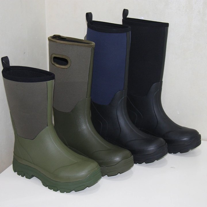 Custom Waterproof Neoprene rain Boots from Handan Trendy