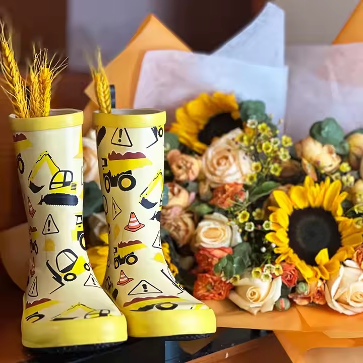 Rubber boots