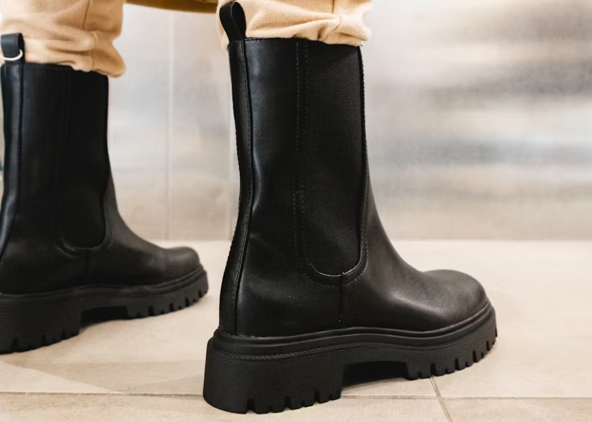 Rubber boots