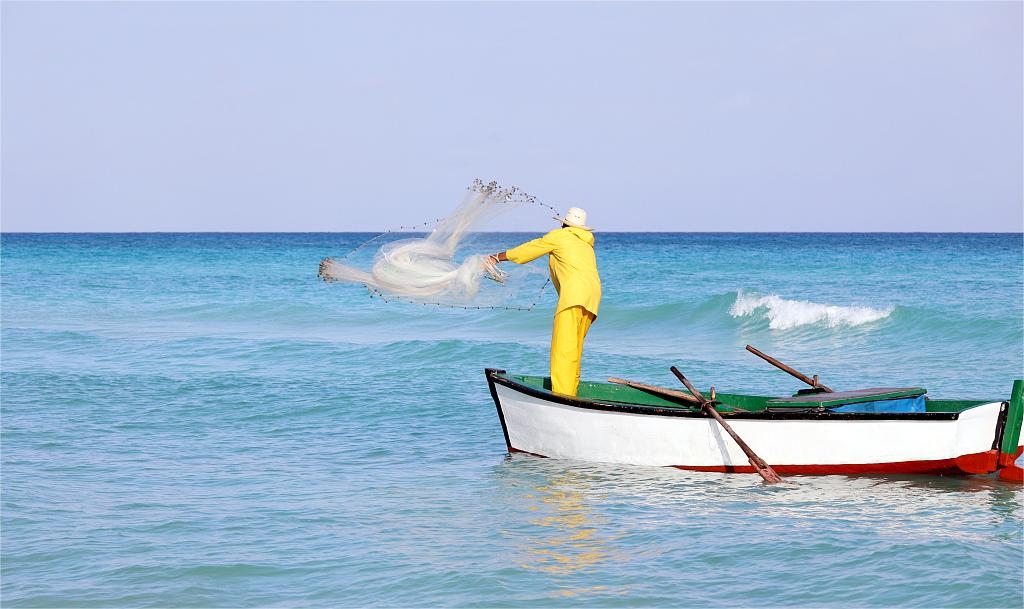 Fishermen fishing
