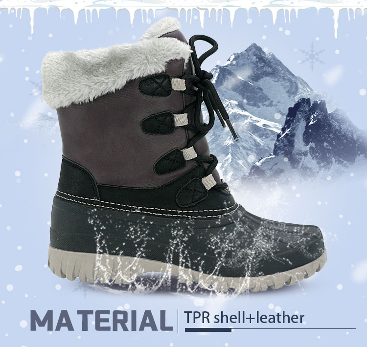 Ladies TPR shell winter boots supplier