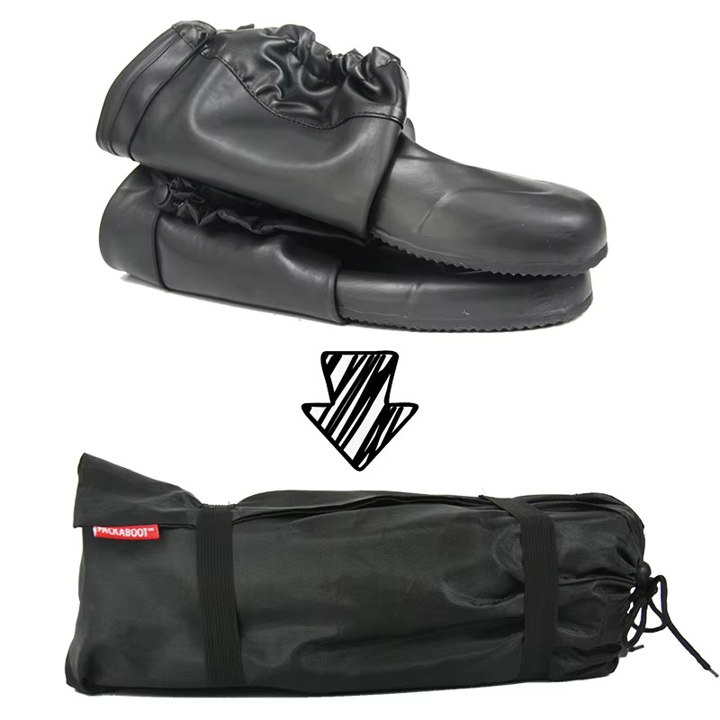 Grande Knee High Waterproof Gomma Foldable Welly Boots