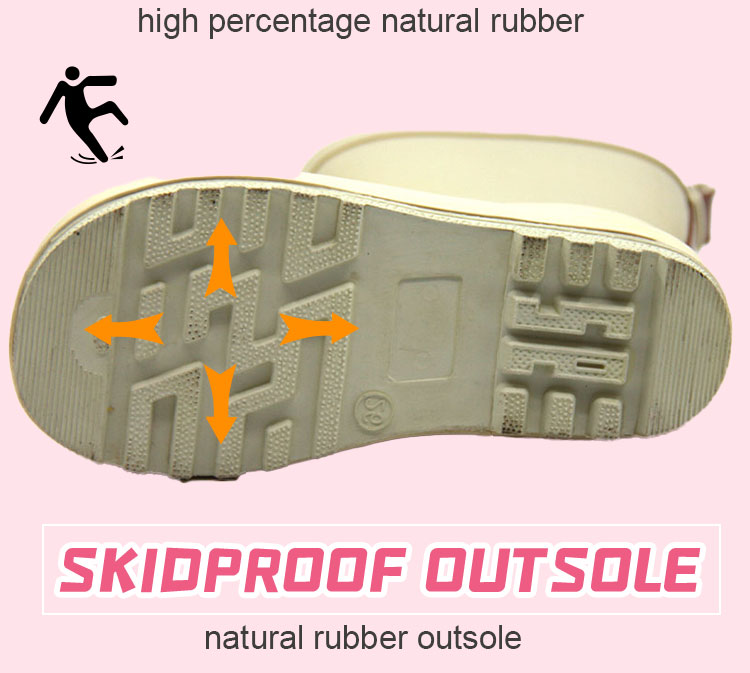 Пользовательский логотип малыш водонепроницаемые сапоги Веллингтон