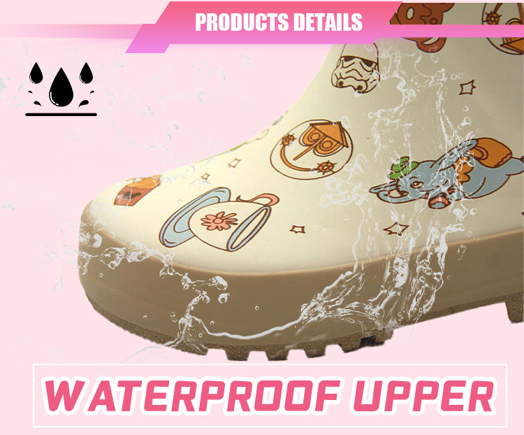 Bottes de pluie en caoutchouc pour enfants