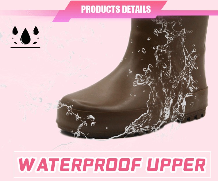 Fait à la main couleur solide enfant imperméable avec poignées 