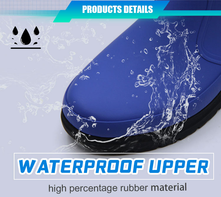 OEM etichetta privata uomini donne caviglia Chelsea pioggia stivali