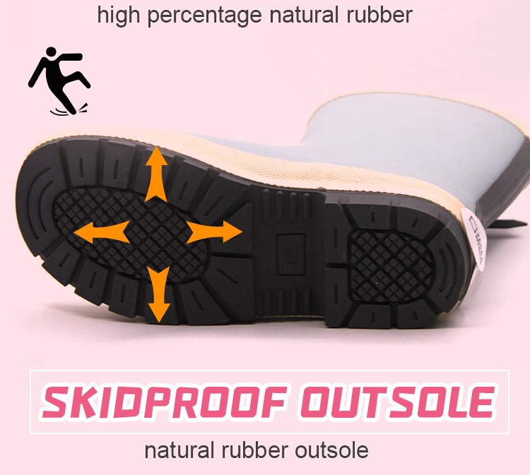 Logotipo OEM Gusset niños Gumboots ligeros para niños pequeños