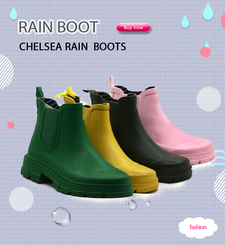 Hot Sale Women Wellington Chelsea Boots