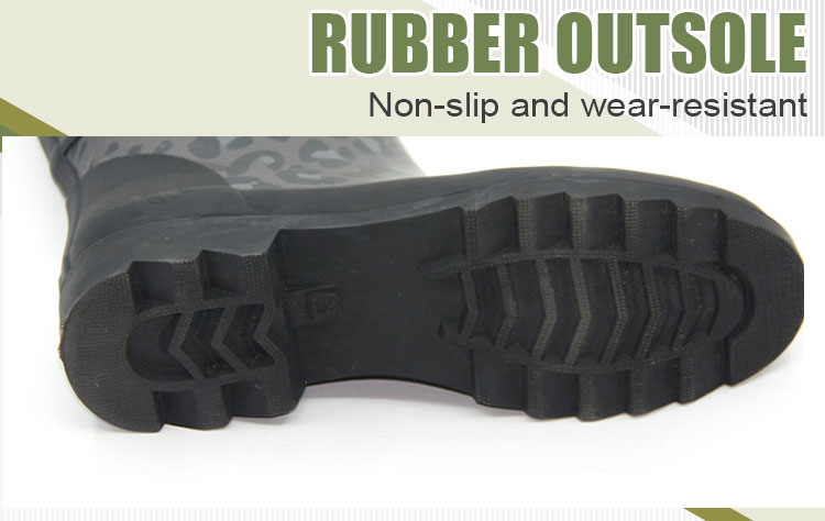 Custom Printed Women's Waterproof Wellington Rain Boots