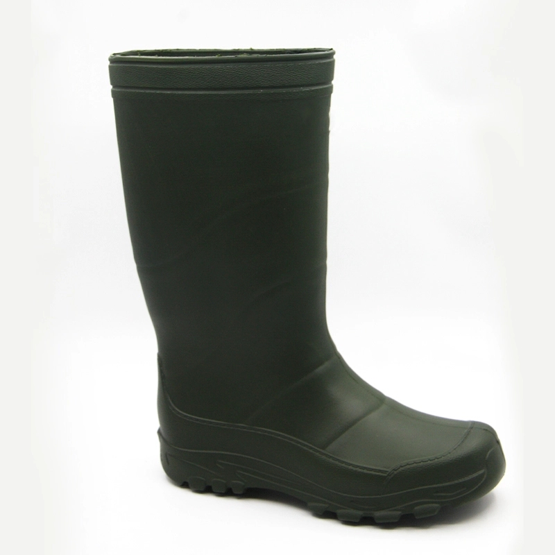 alkalibeständige Arbeitsregenstiefel in Masse