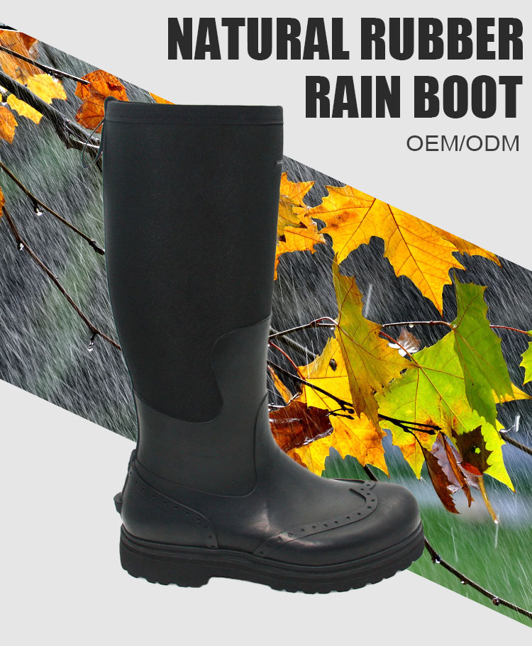 OEM/ODM Ladies Neoprene Wellington Garden Mud Rain Boots