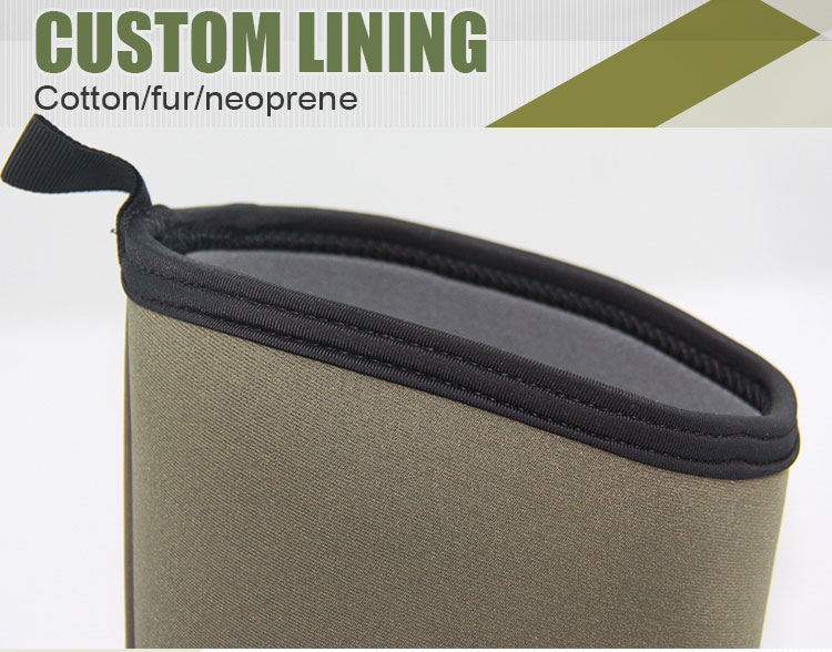 Wholesale Middle Height Neoprene Mud Wellington Boots