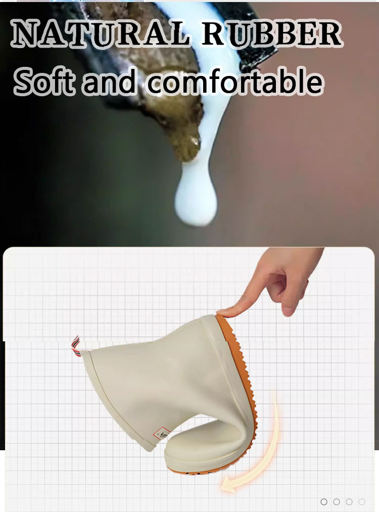 OEM السيدات أنيقة في الهواء الطلق المطر الأحذية