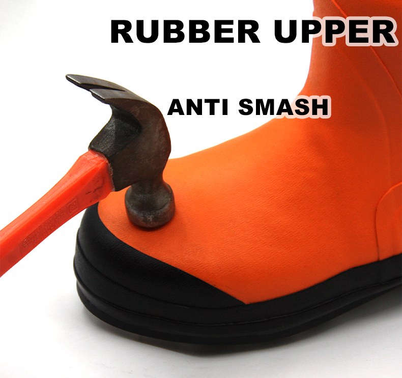 Waterproof Anti-Puncture Logging Work Boots for Forestry Workers
