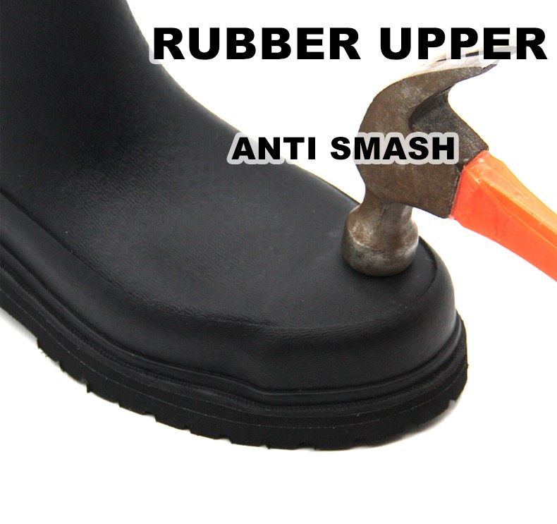 Heavy DutyRubber Safety Shoes for Industrial Workers
