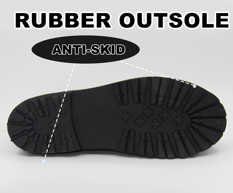 Heavy DutyRubber Safety Shoes for Industrial Workers
