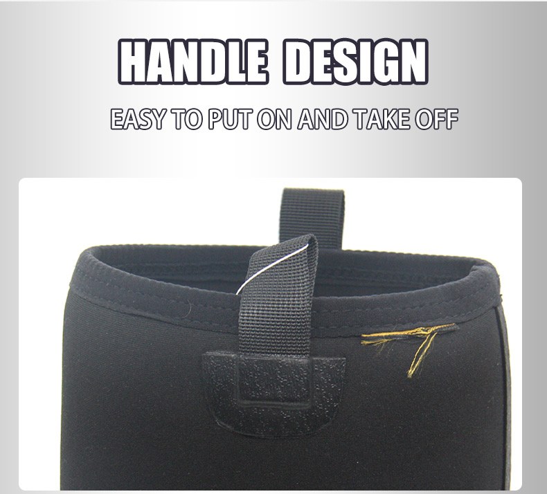 الركبة عالية الرجال في الهواء الطلق نيوبرين ويلينغتون الطين الأحذية