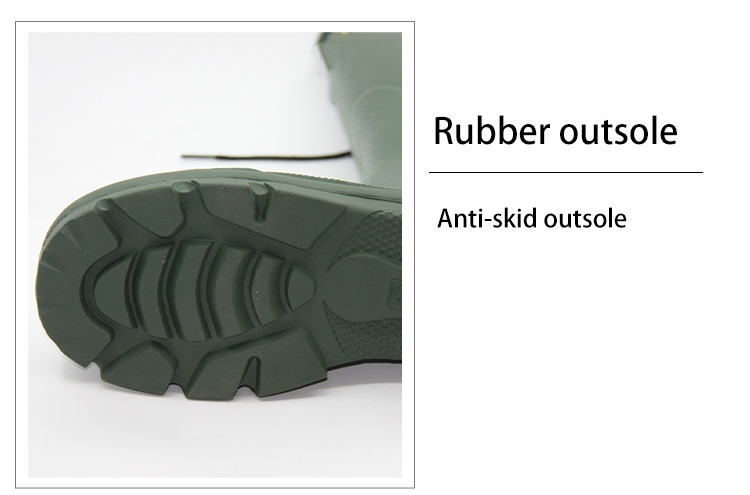 Customizable Color Women's Mid-Calf Rubber Rain Boots
