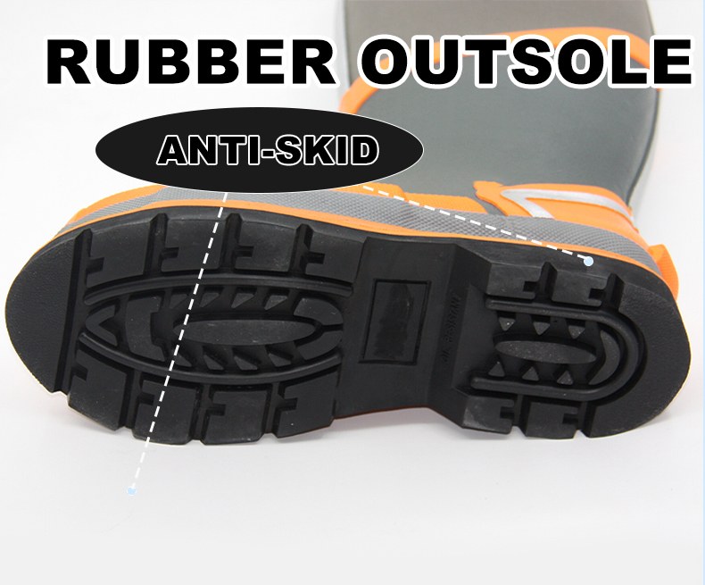 Steel Toe Waterproof Rubber Mining Boots
