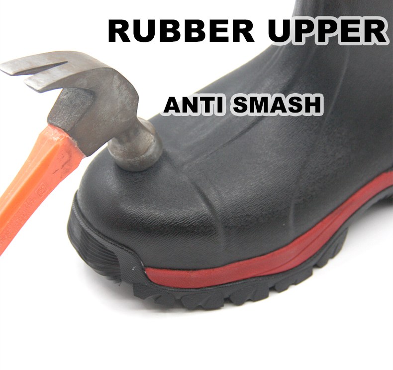 CE certificado impermeable SRC Botas de trabajo antideslizantes