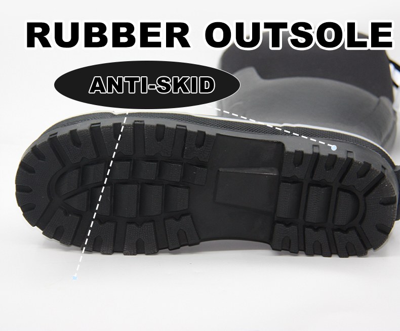 CE certificado impermeable SRC Botas de trabajo antideslizantes