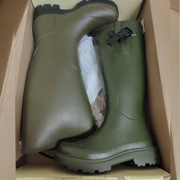 Custom rubber horse riding boots