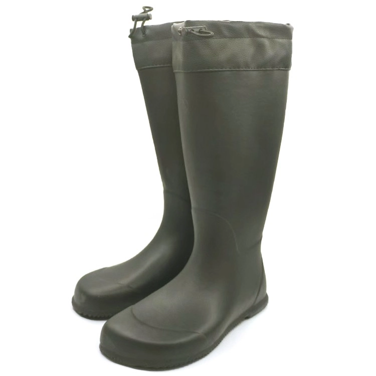 Foldable barefoot rain boots manufacture