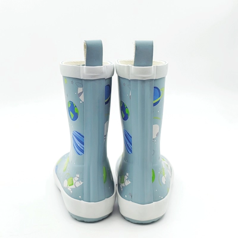 Customized your own print kids rubber gumboots
