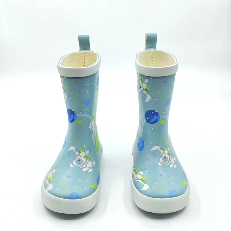 Customized your own print kids rubber gumboots
