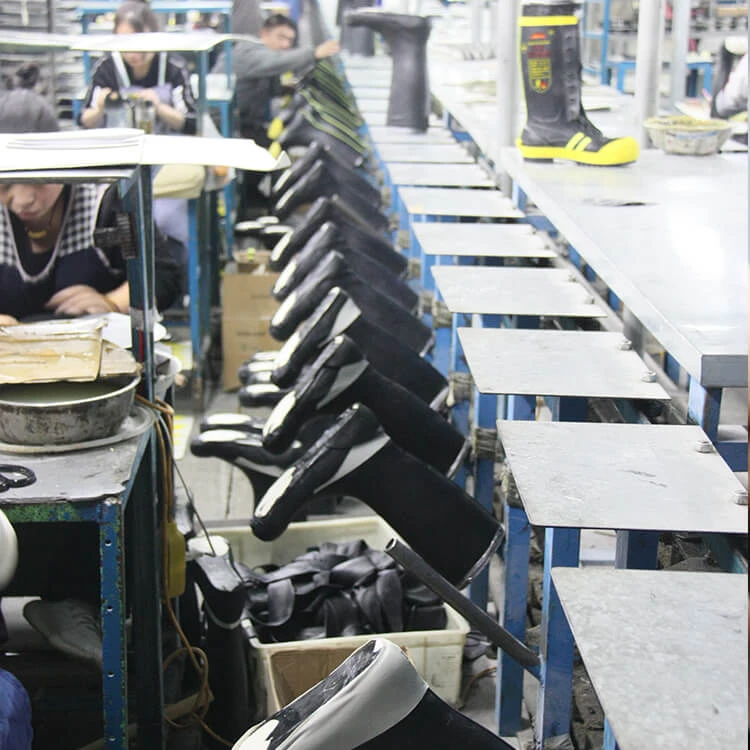 Custom rubber horse riding boots