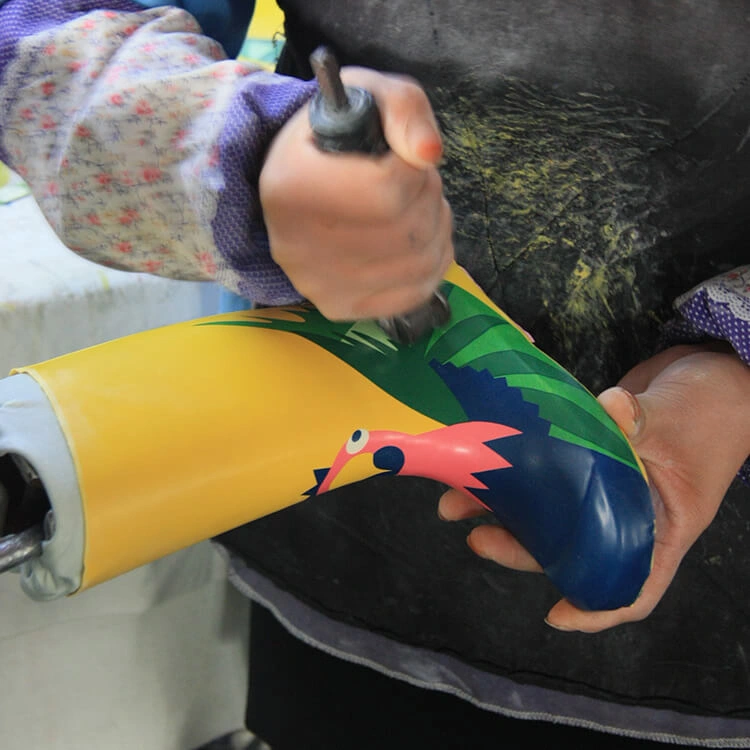 Customized your own print kids rubber gumboots