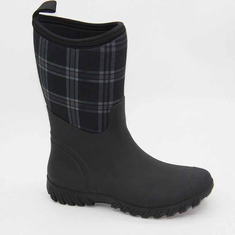 Waterproof Neoprene Camo Hunting Rain Boots
