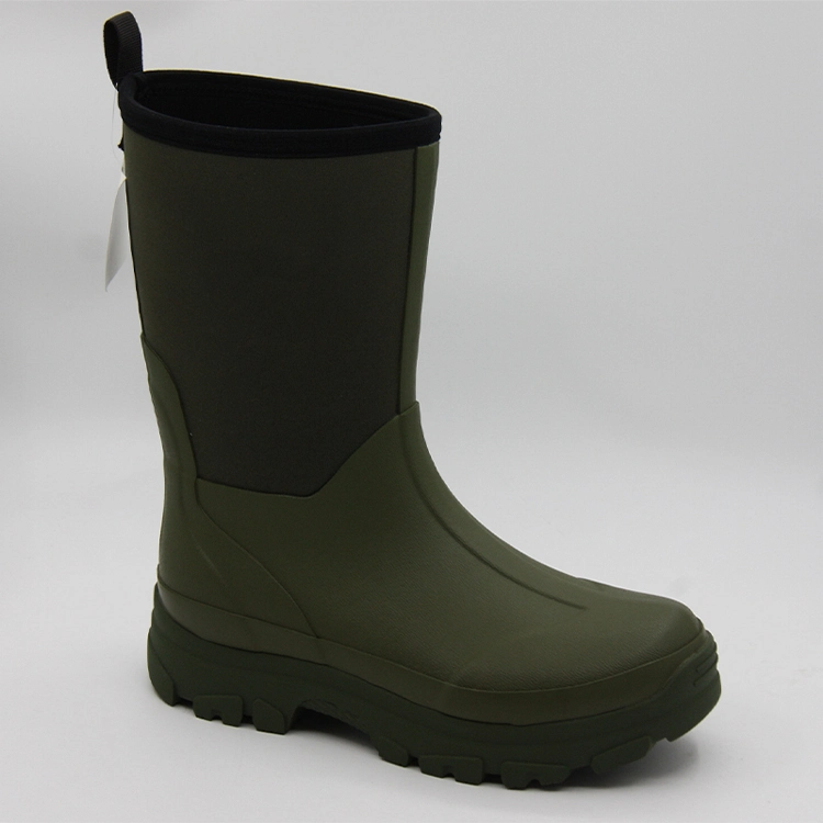 Waterproof Neoprene Camo Hunting Rain Boots