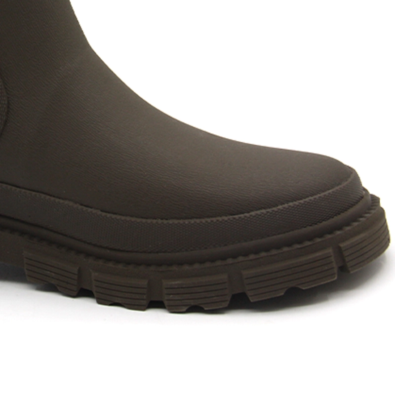 Neoprene lined Chelsea wellington boots