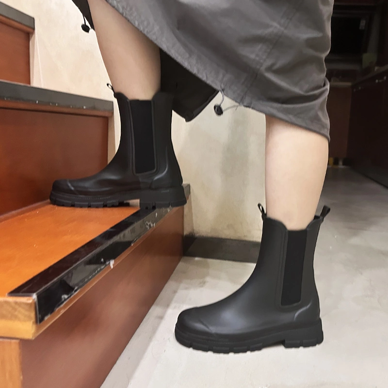 Ladies gumboots women Chelsea rain boots