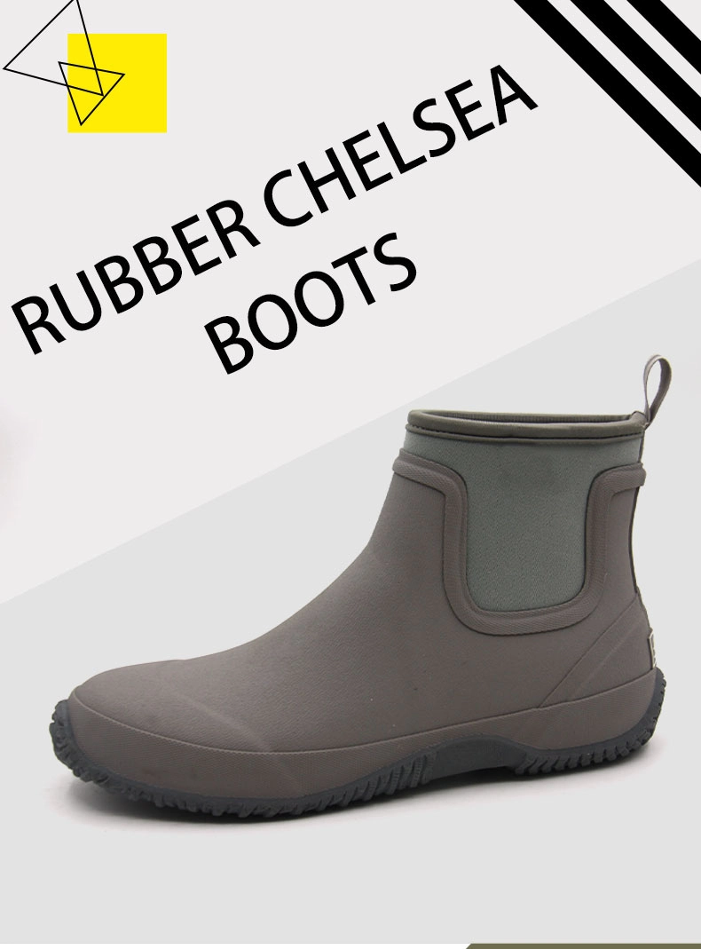 Ankle rain garden boots for men women