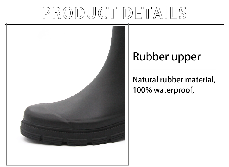 waterproof Chelsea rain boots