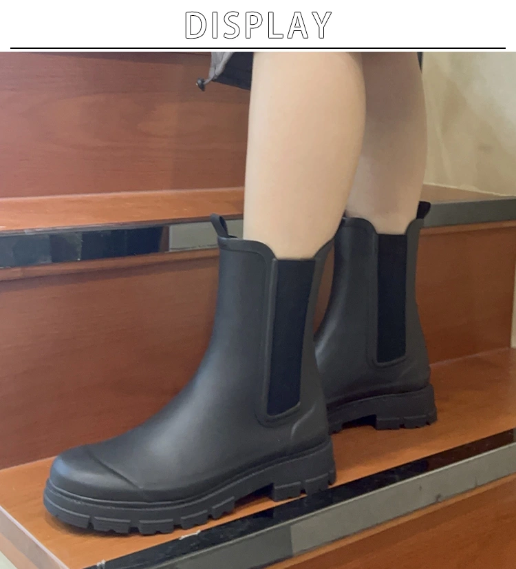 waterproof Chelsea rain boots