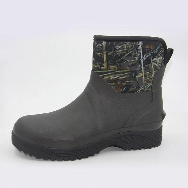 Camo neoprene rubber hunting boots collection