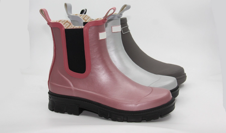 OEM rubber ankle high Chelsea Wellington boots