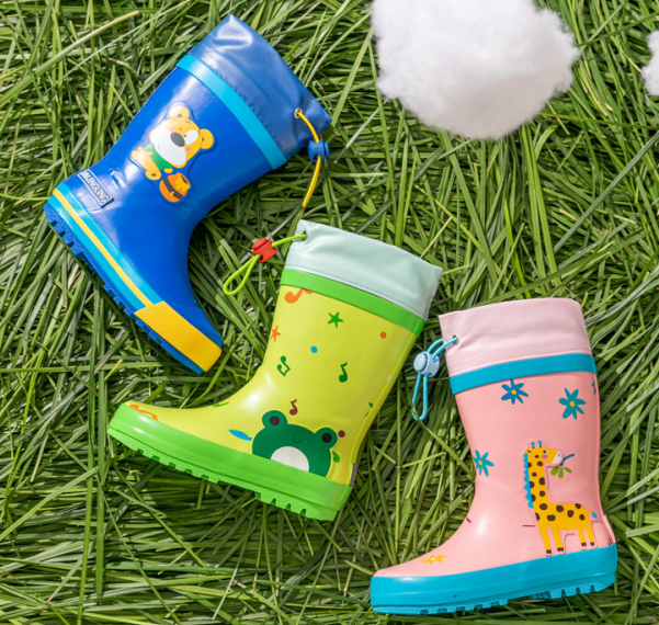 kids' waterproof rain boots 