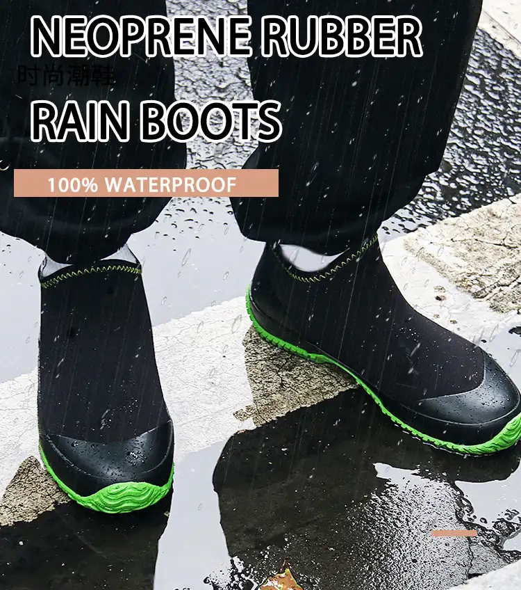 neoprene lined garden boots manufacturer