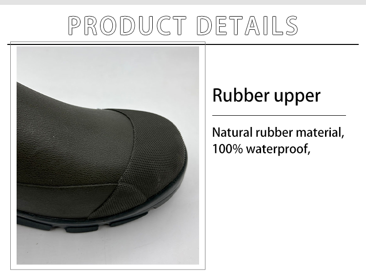 Neoprene slip on ankle garden shoes factory