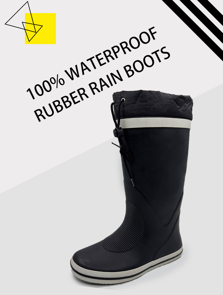 Deck Fishing Boots with adjustable collar