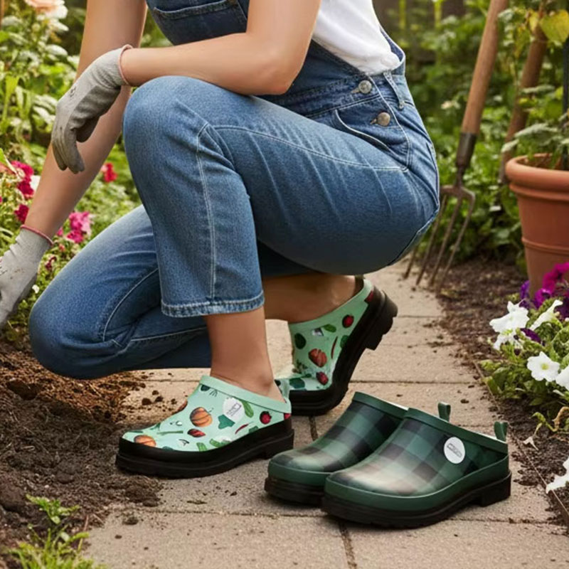 Frauen Gummi Garten Clogs Lieferant Frauen Gummi Garten Clogs Lieferant