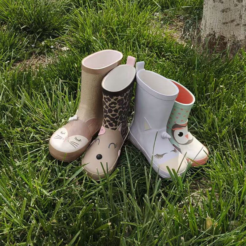 Toddler 3D print rain boots manufacturer