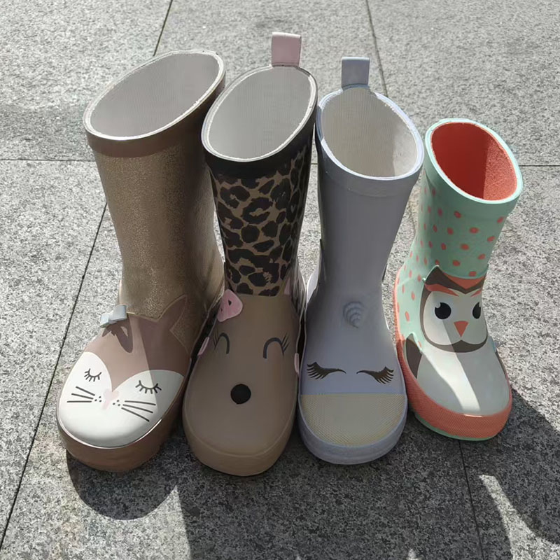 Toddler 3D print rain boots manufacturer