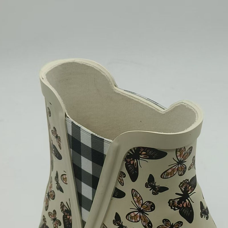 OEM Printed Waterproof Chelsea Rain Booties