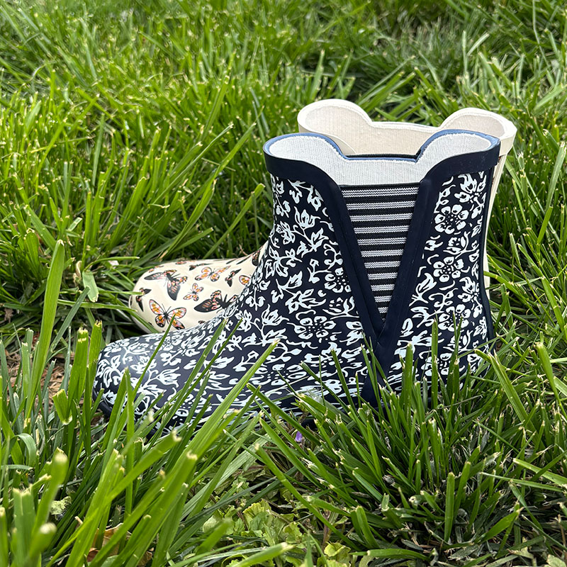 OEM Printed Waterproof Chelsea Rain Booties