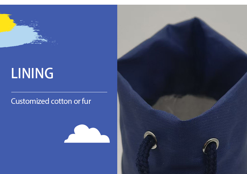 3D print kids rubber rain boots with collar